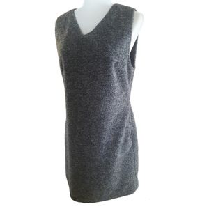 Hanna Anderson soft polyester sleeveless dress heathered charcoal size s…